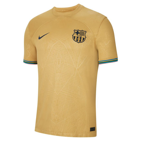 Nike Men's FC Barcelona Stadium Away Dri-FIT Soccer Jersey 2022/23