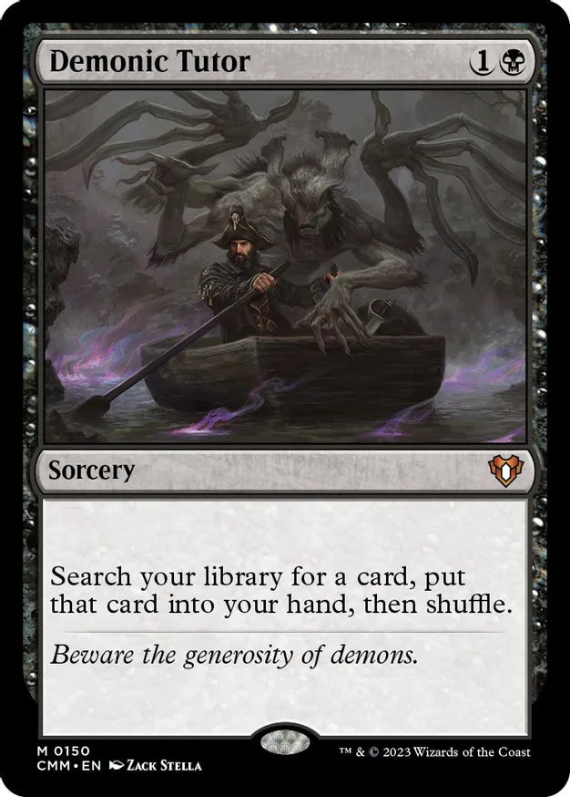 Demonic Tutor - Commander Masters (CMM)