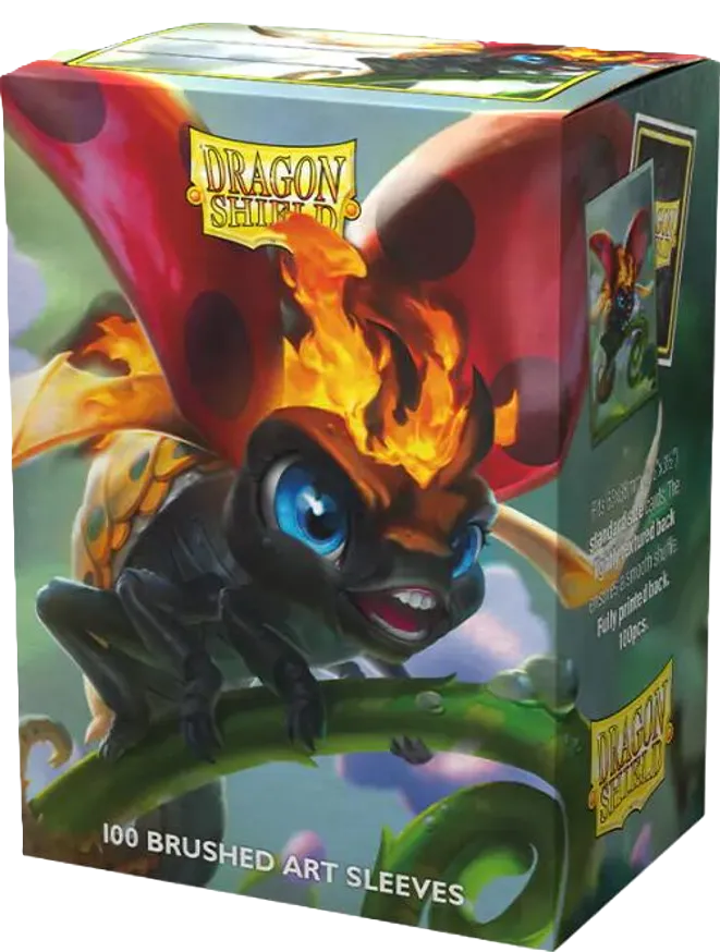 Dragon Shield Brushed Art Sleeves - The Burnbug (Box of 100)