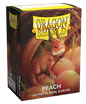 Dragon Shield Sleeves: Peach Standard Dual Matte (Box Of 100)