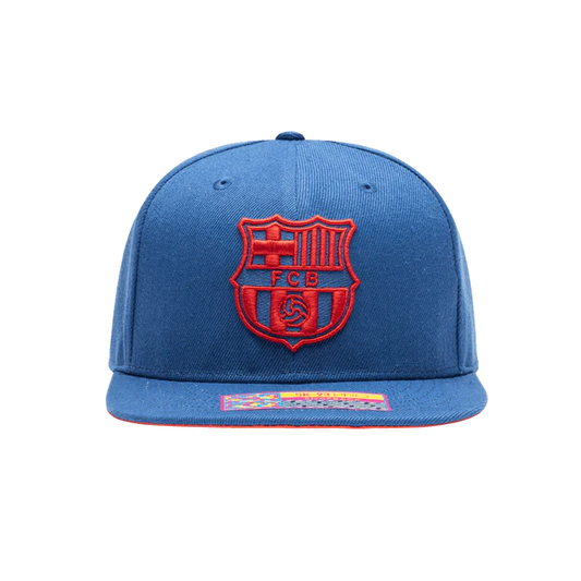 Fan Ink FC Barcelona Crayon Snapback Hat