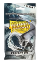 Dragon Shield Sleeves: Clear Perfect Fit (100-Pack)