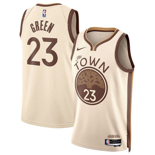 Draymond Green Golden State Warriors Unisex 2025/26 Jersey - Tan - City Edition=