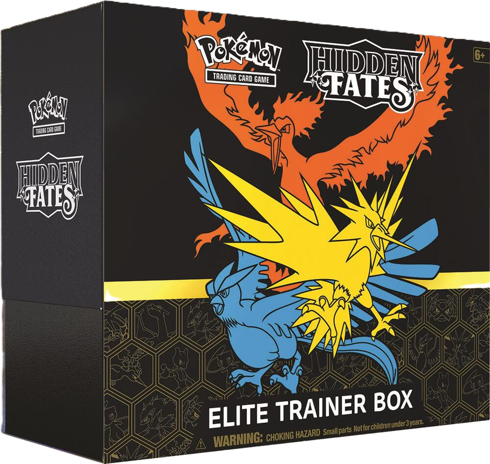Hidden Fates Elite Trainer Box - Hidden Fates (Cassius Marsh Stream Only)