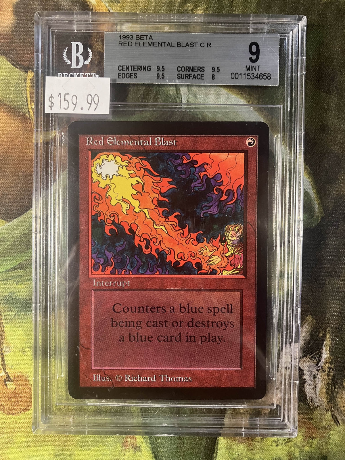 BGS 9.0 Red Elemental Blast C [Beta] - 11534658