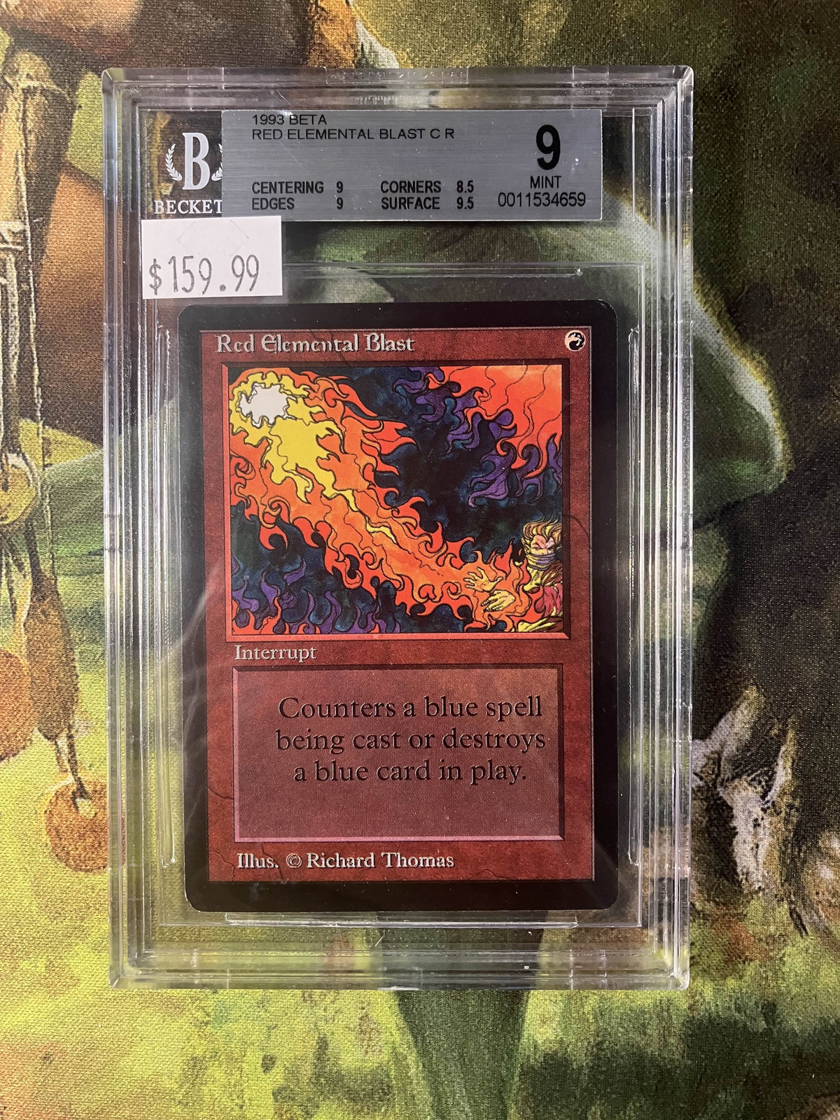 BGS 9.0 Red Elemental Blast C [Beta] - 11534659