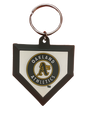 Oakland A's Homeplate Keychain