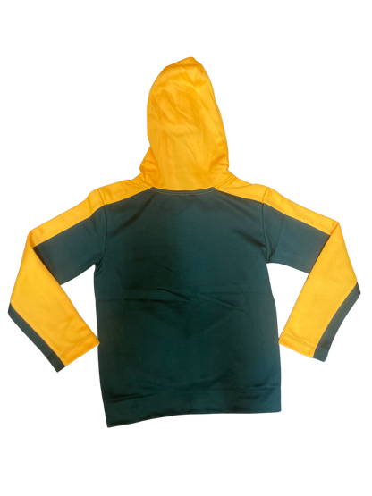 OAKLAND A'S Youth Hoodie-Yellow/Green