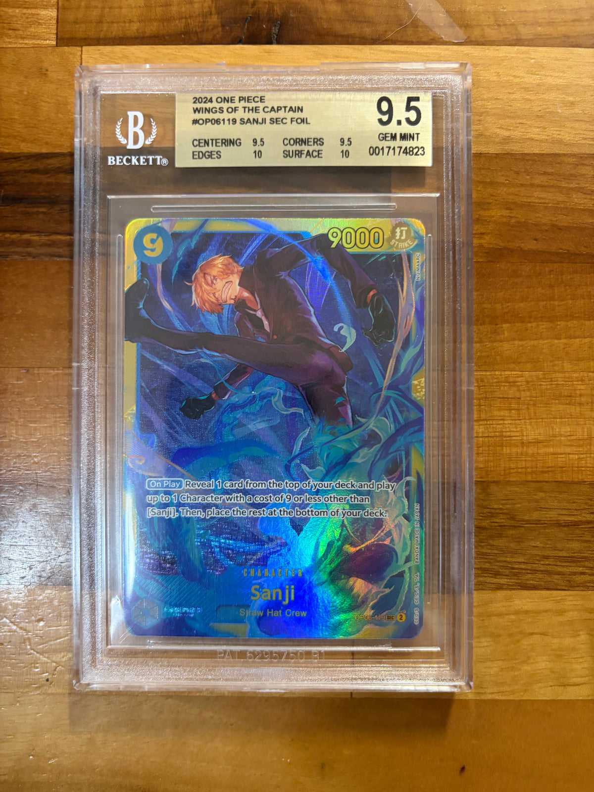 BGS 9.5 Sanji [Wings of the Captain] - 17174823