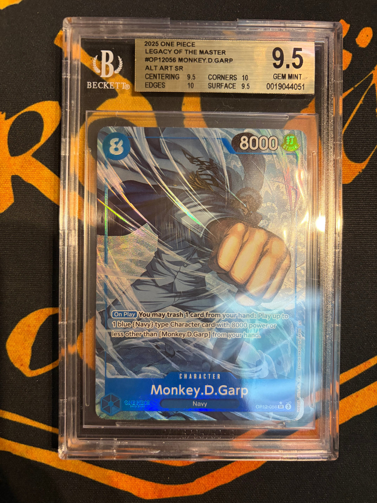 BGS 9.5 Monkey.D.Garp (Alternate Art) [Legacy of the Master] - 19044051