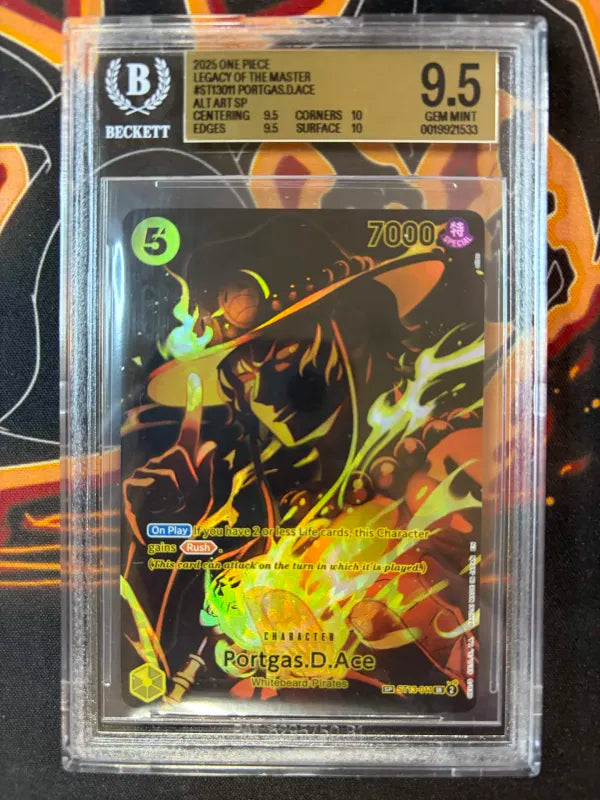 BGS 9.5 Portgas.D.Ace ALT ART [Legacy of the Master] - 19921533