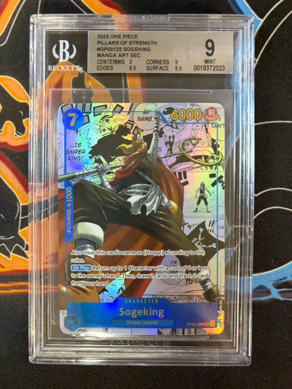 BGS 9.0 Sogeking MANGA ART [Pillars of Strength] - 19372023