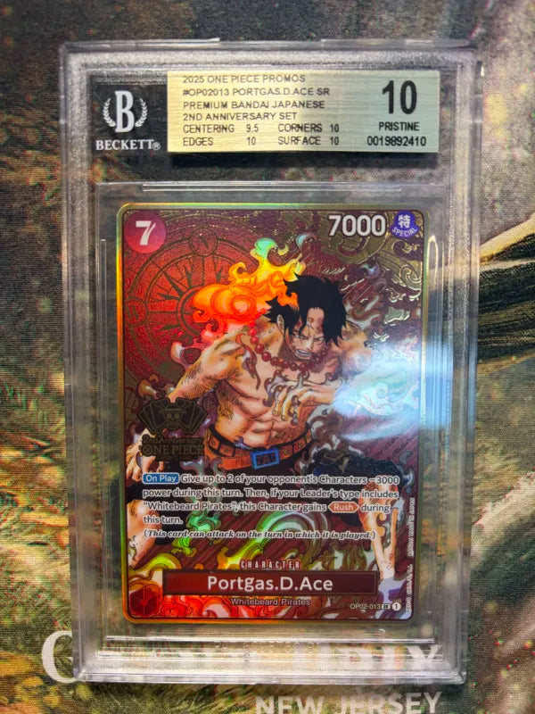 BGS 10.0 Portgas.D.Ace [One Piece Card Game Promos] - 19892410