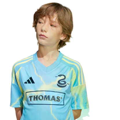 Adidas Philadelphia Union 25/26 Away Youth Jersey