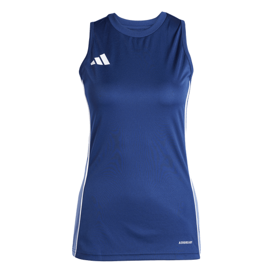 adidas Women's Tiro 25 Competition Sleeveless Jersey - Navy Blue