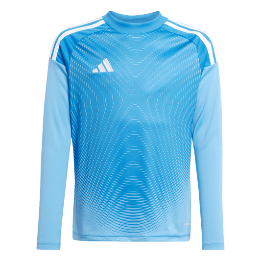 adidas Youth Tiro 25 Competition Goalkeeper Long Sleeve Jersey - Blue Burst