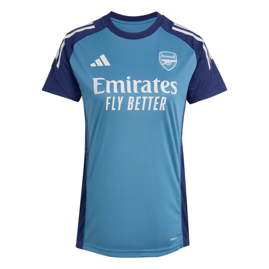Adidas Women's Arsenal Training Jersey - Blanch Blue