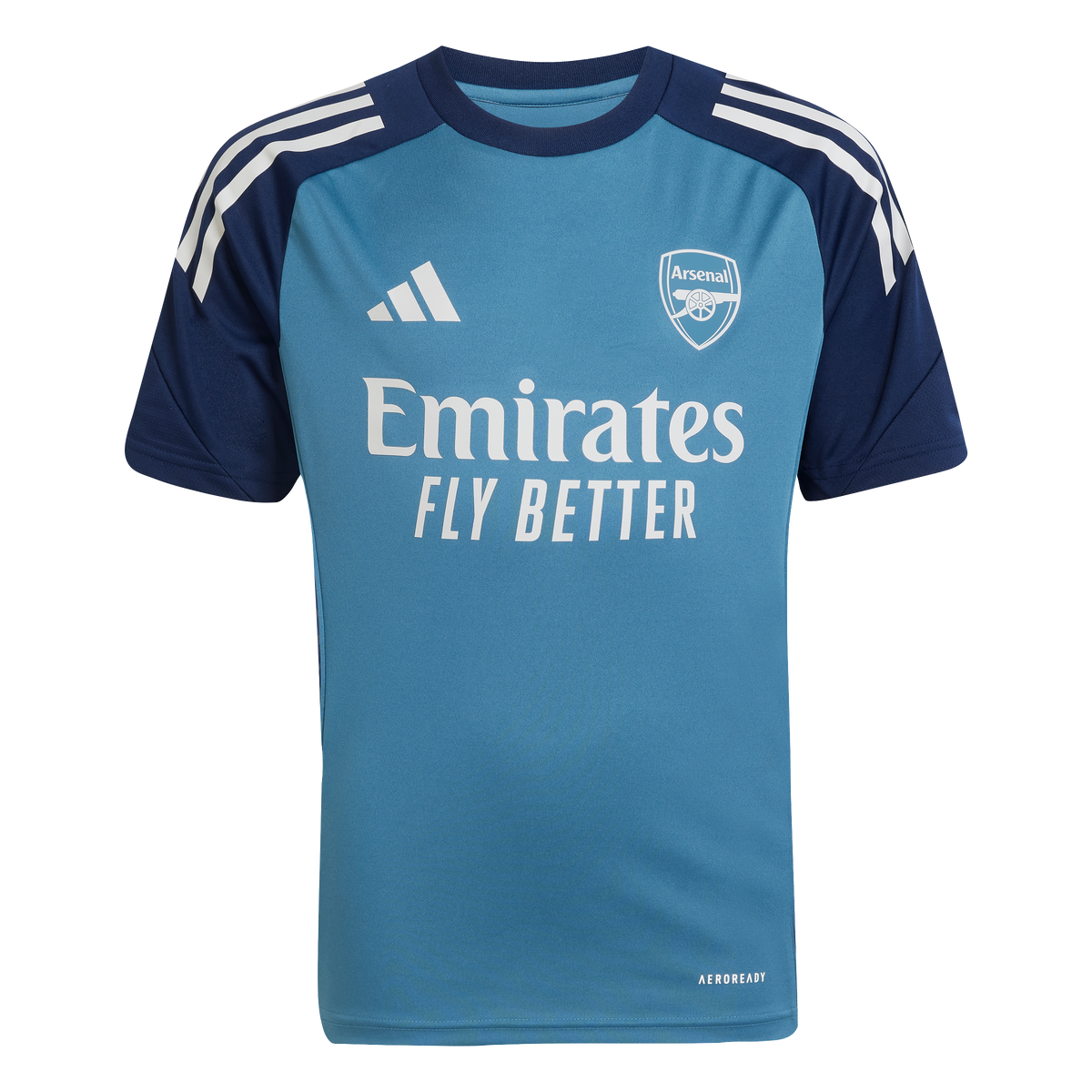 Adidas Youth Arsenal Training Jersey - Blanch Blue