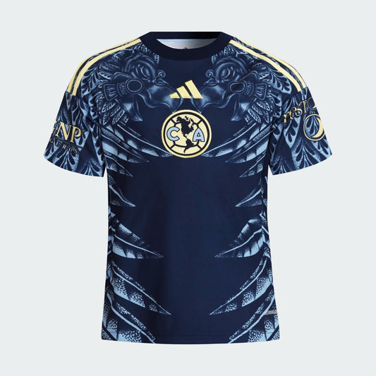Adidas Youth Club América Stadium Away Soccer Jersey 25/26