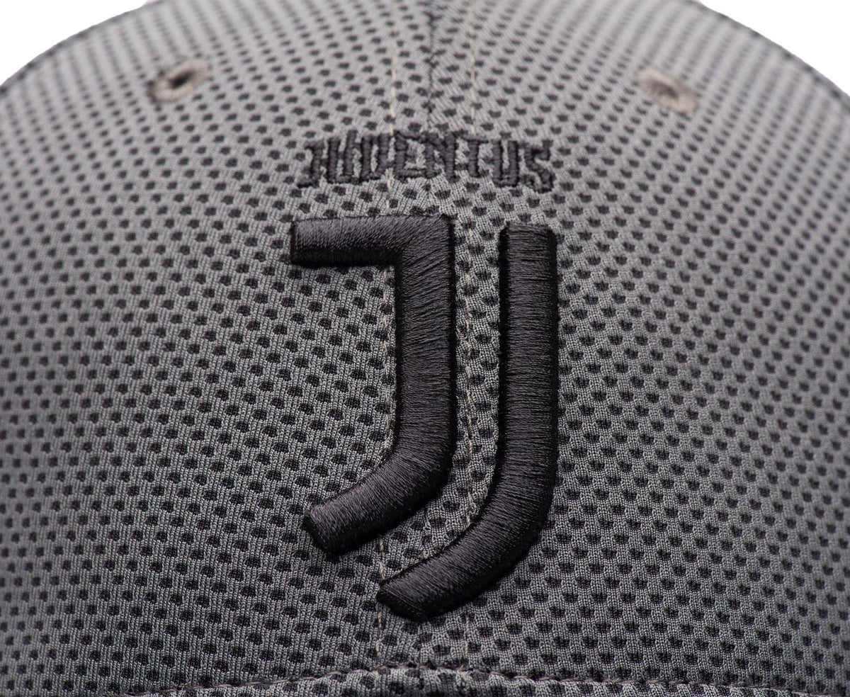 FI COLLECTIONS JUVENTUS TROPHY ADJUSTABLE HAT-GREY/BLACK