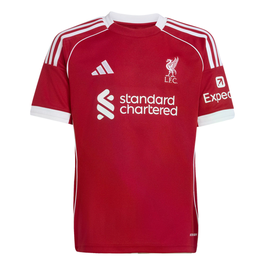 Adidas Liverpool 25/26 Youth Home Jersey