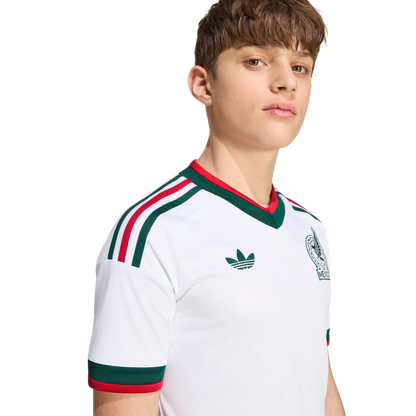 Adidas Mexico 2026 Youth Away Jersey