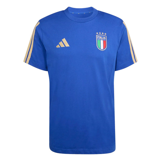 Adidas Italy DNA T-Shirt-Blue