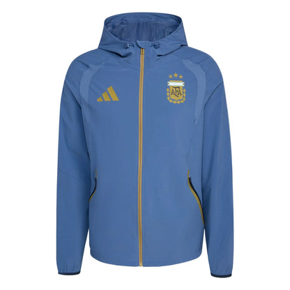 Adidas Argentina Tiro Travel Full Zip Windbreaker Jacket