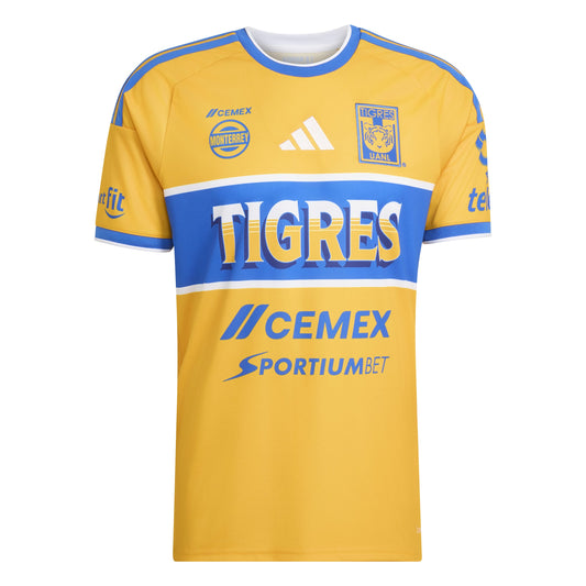Adidas Men's Tigres TUANL Home Stadium  Jersey 26/27