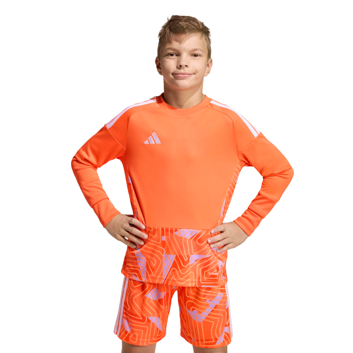 adidas Youth Tiro 26 Competition Goalkeeper Jersey - Semi Solar Orange