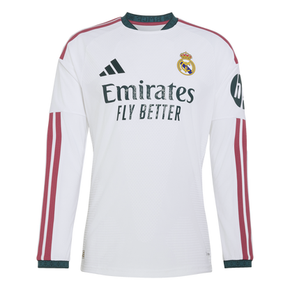 Adidas Real Madrid 26/27 Authentic Long Sleeve Home Jersey