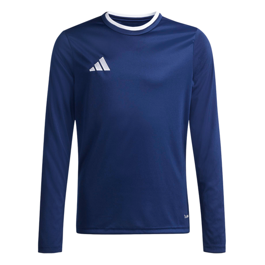 adidas Youth Entrada 26 Long Sleeve Jersey - Navy Blue