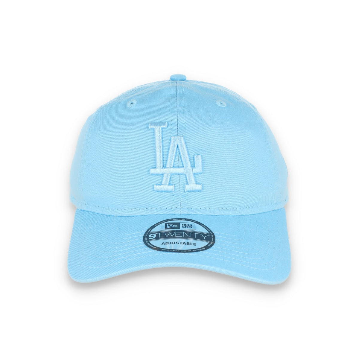 New Era Los Angeles Dodgers Color Pack 9TWENTY Adjustable Hat- Baby Blue