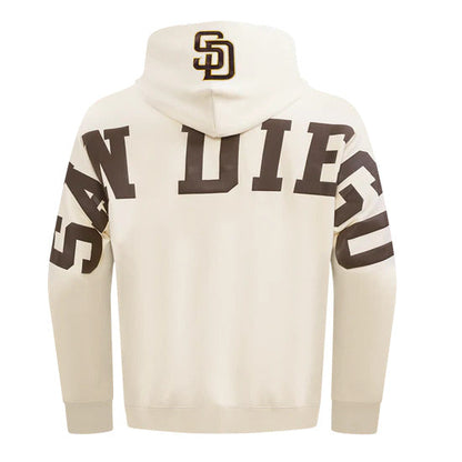 PRO STANDARD MLB SAN DIEGO PADRES WINGSPAN MEN'S DROP SHOULDER FLC PO HOODIE