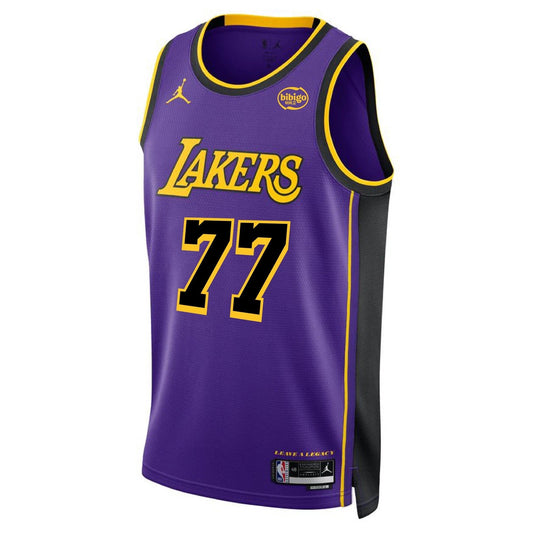 Luka Dončić Los Angeles Lakers Unisex Jersey - Statement Bibigo Edition - Purple