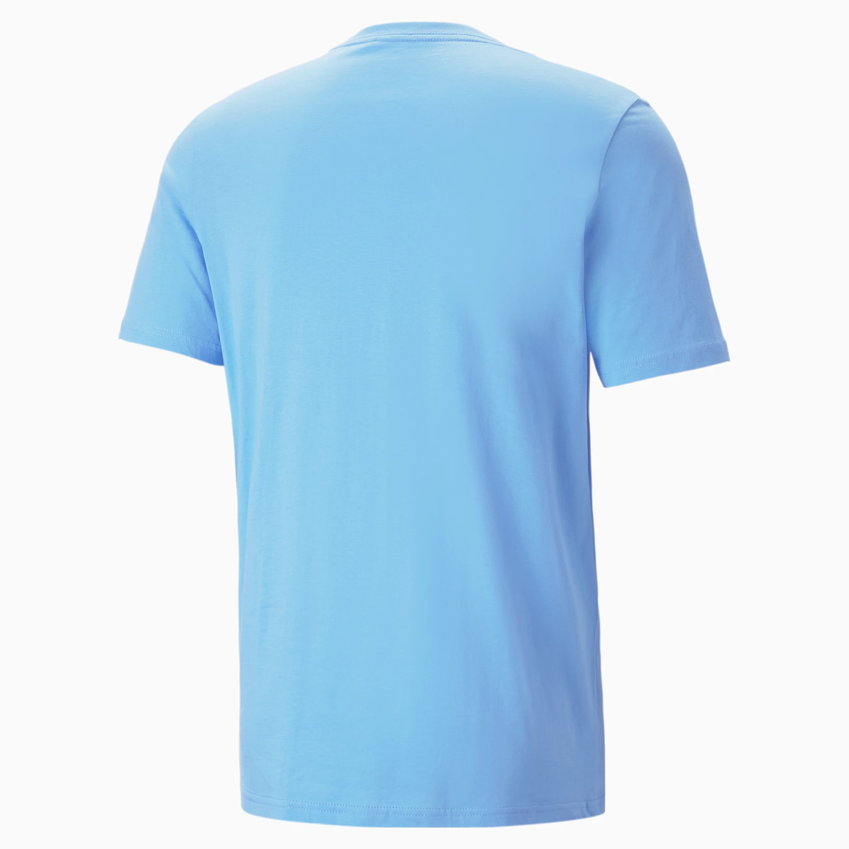 PUMA MANCHESTER CITY F.C FTBL CORE TEE-LIGHT BLUE/INTENSE RED