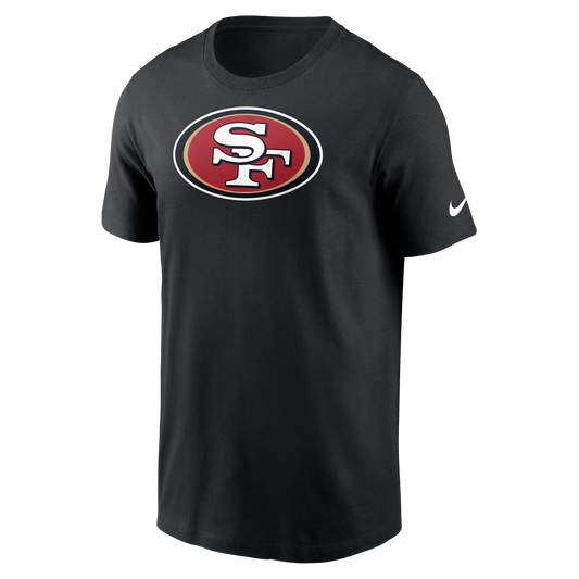 Nike Men's San Francisco 49ers Logo T-Shirt-Black