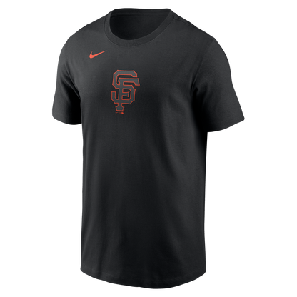 Nike Men's San Francisco Giants Shoot For The Sky T-Shirt-Black