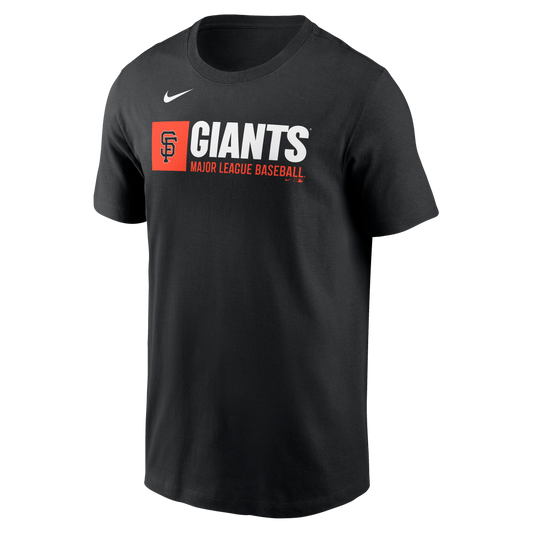 Nike San Francisco Giants Team Block T-Shirt-Black