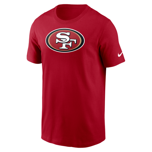 Nike Men's San Francisco 49ers Logo T-Shirt-Red