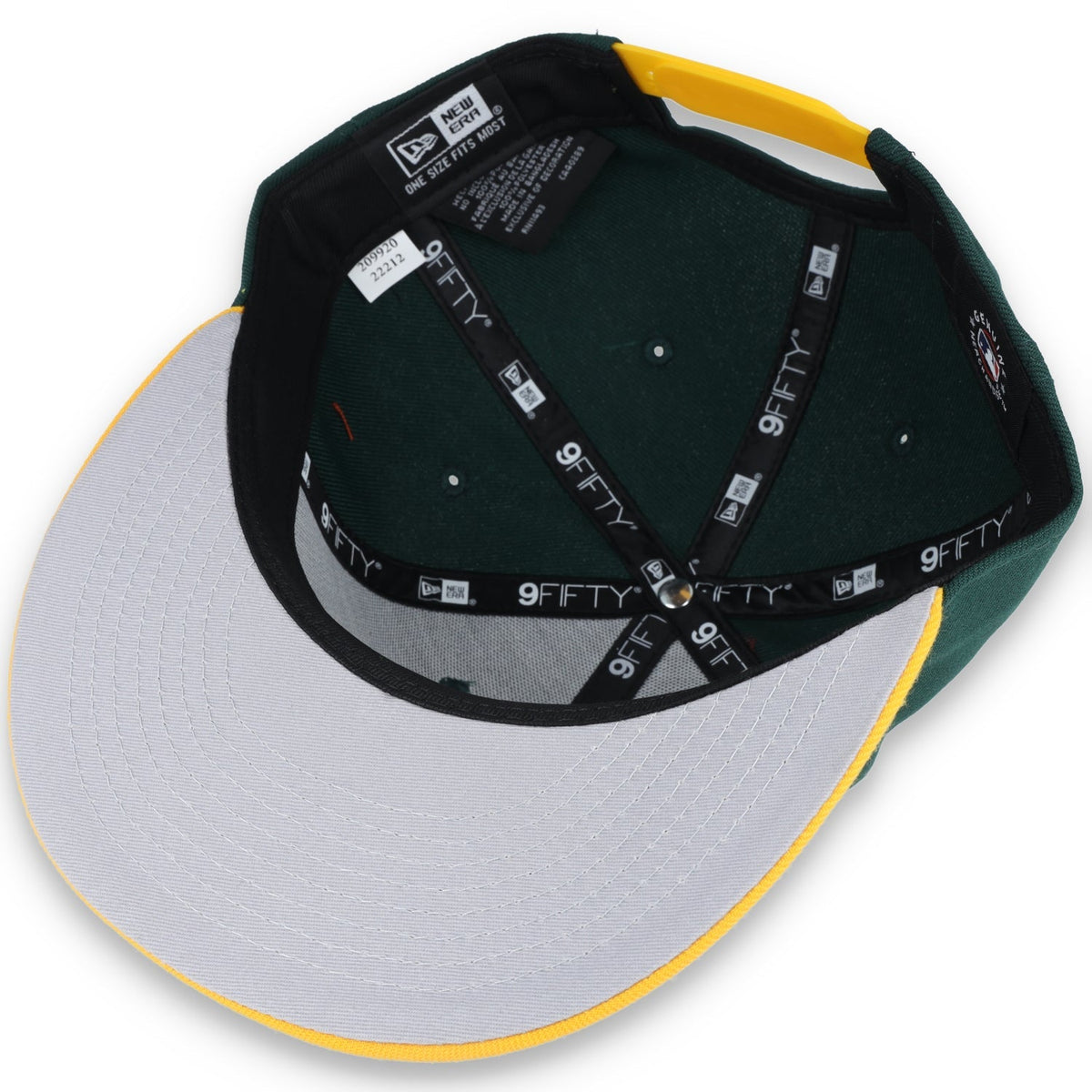 NEW ERA NEW OAKLAND ATHLETICS TEAM SCRIPT 9FIFTY SNAPBACK-