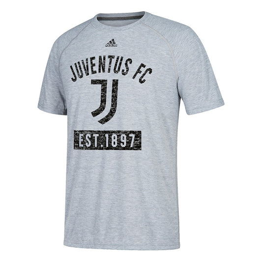 ADIDAS SS JUVENTUS FC ULTIMATE TEE-HEATHERD GREY