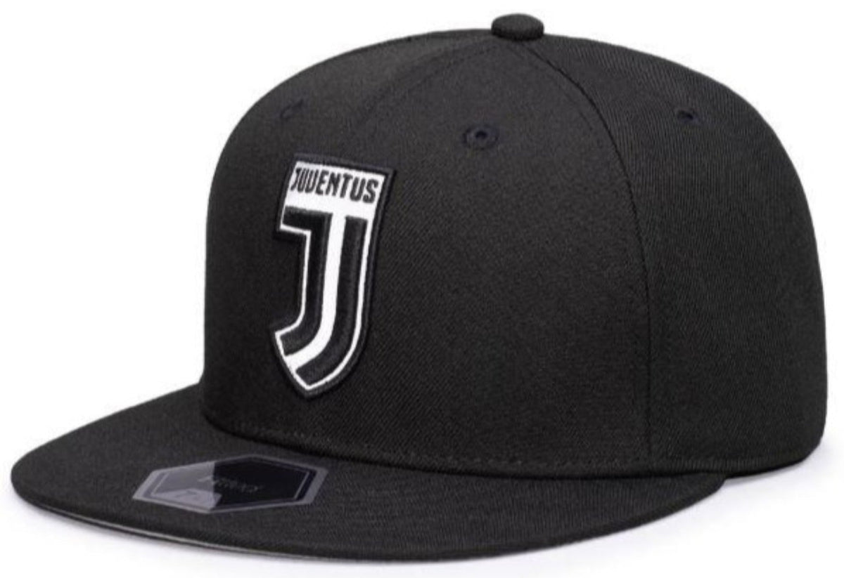 FI COLLECTION JUVENTUS BRAVEHEART FITTED HAT-BLACK