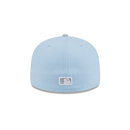 New Era Los Angeles Angels 2-tone fitted-59FIFTY Fitted Hat-Light Blue/Grey