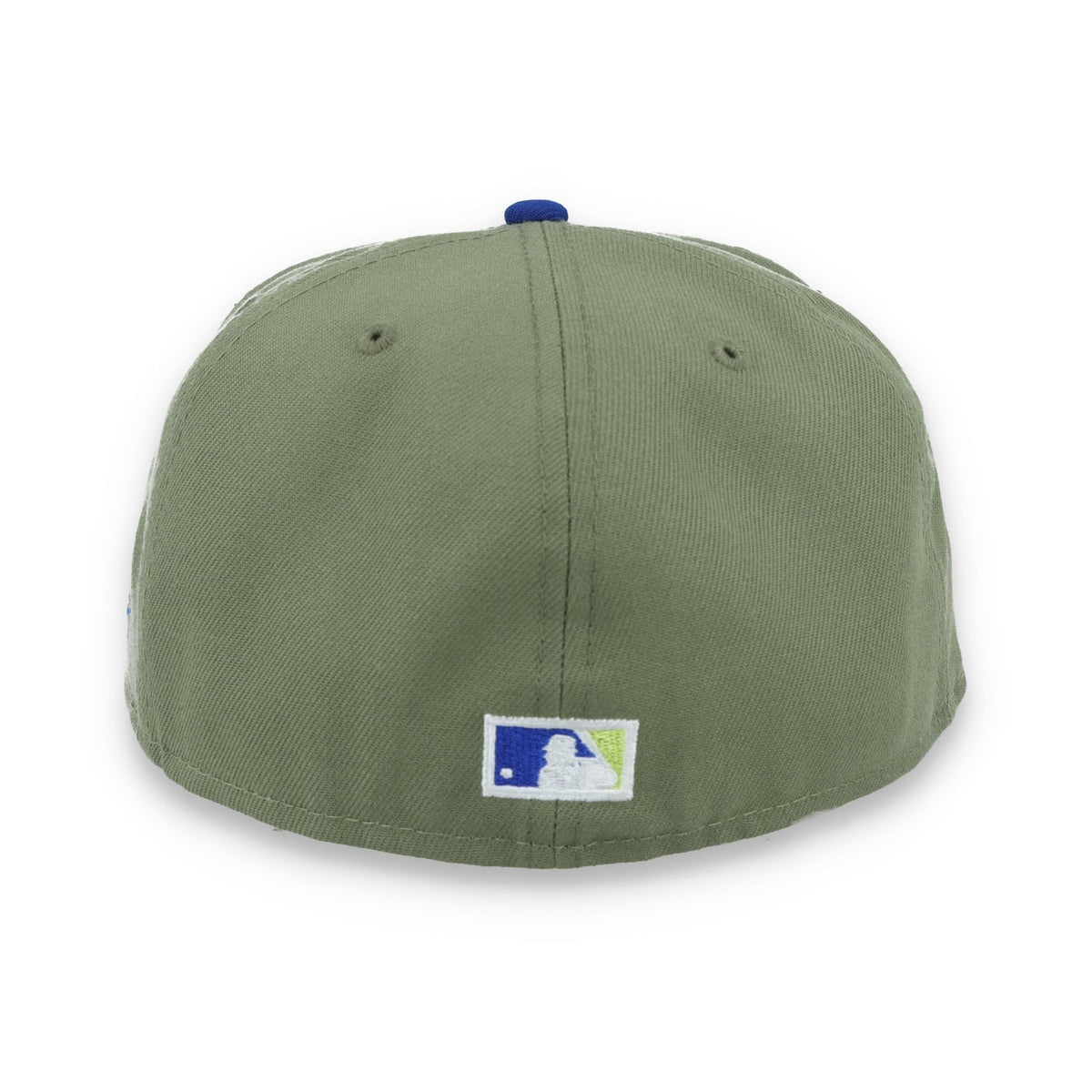 New Era Los Angeles Dodgers 60th Anniversary Side Patch 59FIFTY Fitted Hat- Olive Green