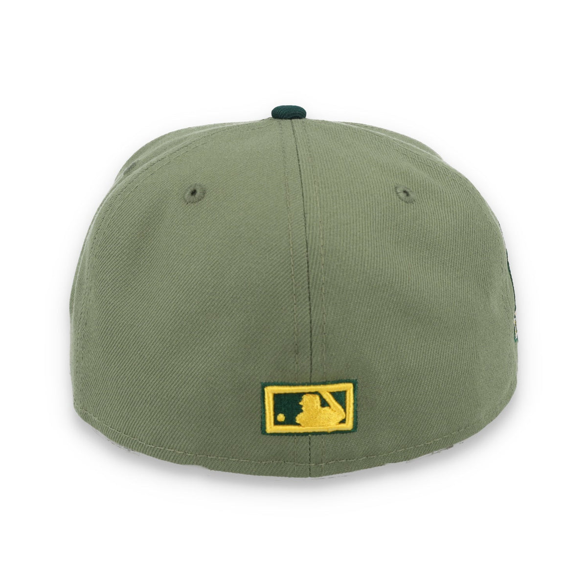 New Era Oakland Athletics 40th Anniversary Side Patch 59FIFTY Fitted Hat- Olive Green