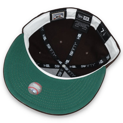 New Era San Diego Padres Laurel All Star Game 1978 Side Patch 59fifty Fitted Cap-Brown