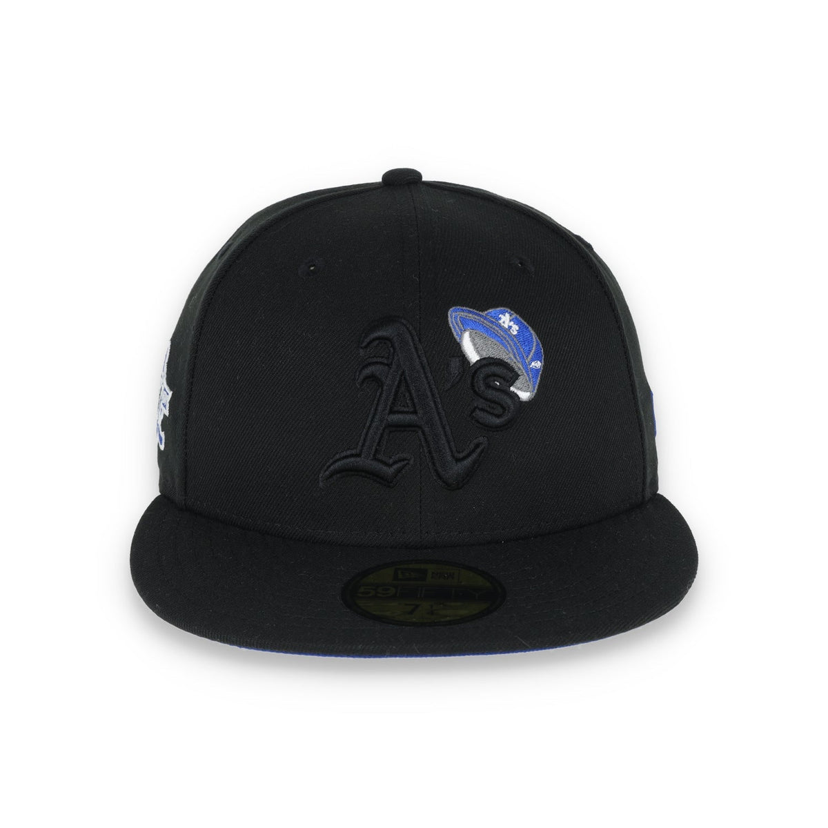 New Era Oakland Athletics 30th Anniversary Patch 59FIFTY Fitted-Royal/Black
