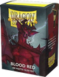 Dragon Shield Sleeves: Blood Red Matte (Box Of 100)