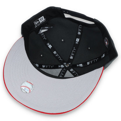 New Era Pittsburgh Pirates 2-Tone Color Pack 9FIFTY Snapback Hat - Grey/Scarlet
